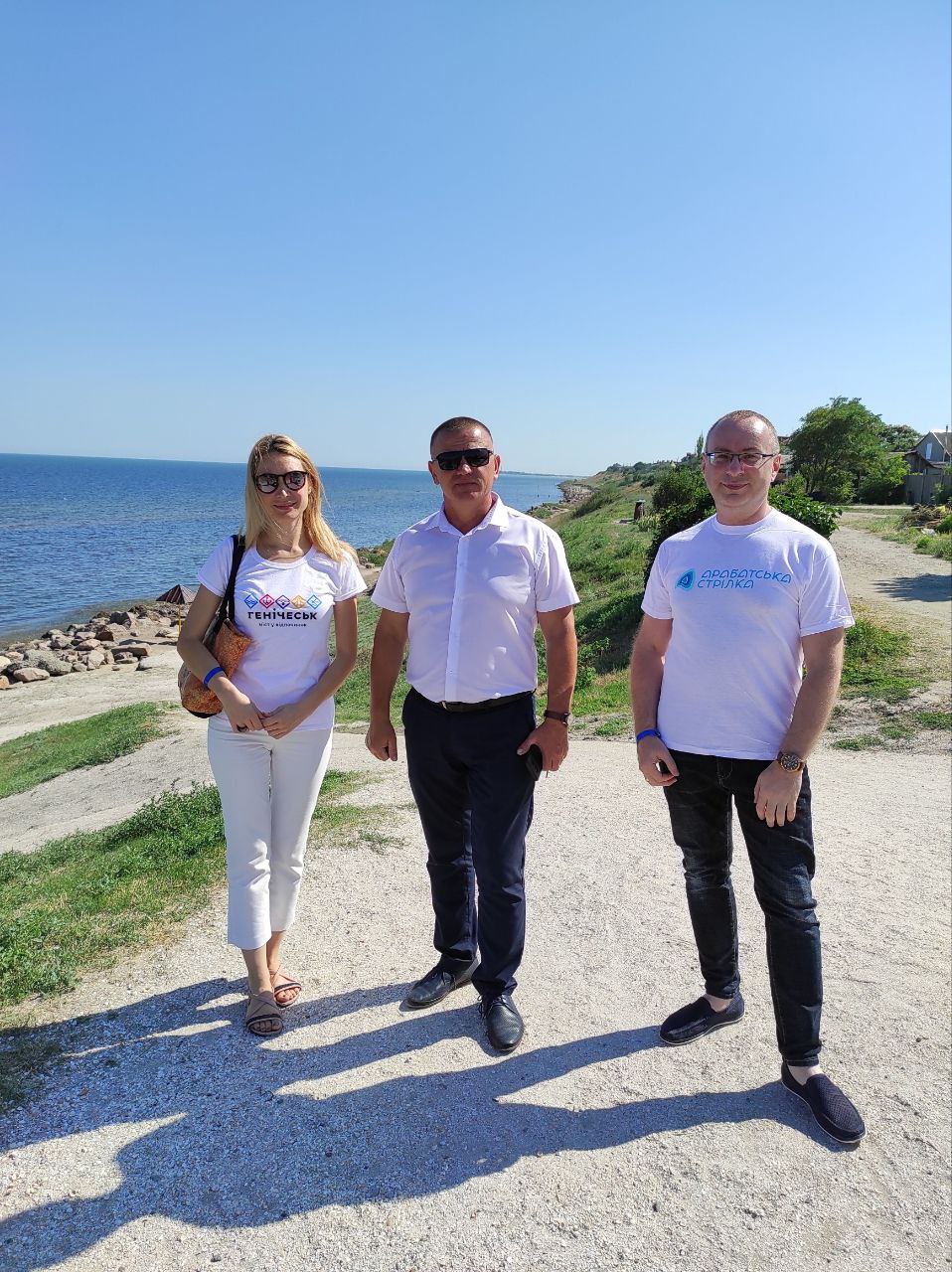 Meeting with a mayor of Henichesk, 2020