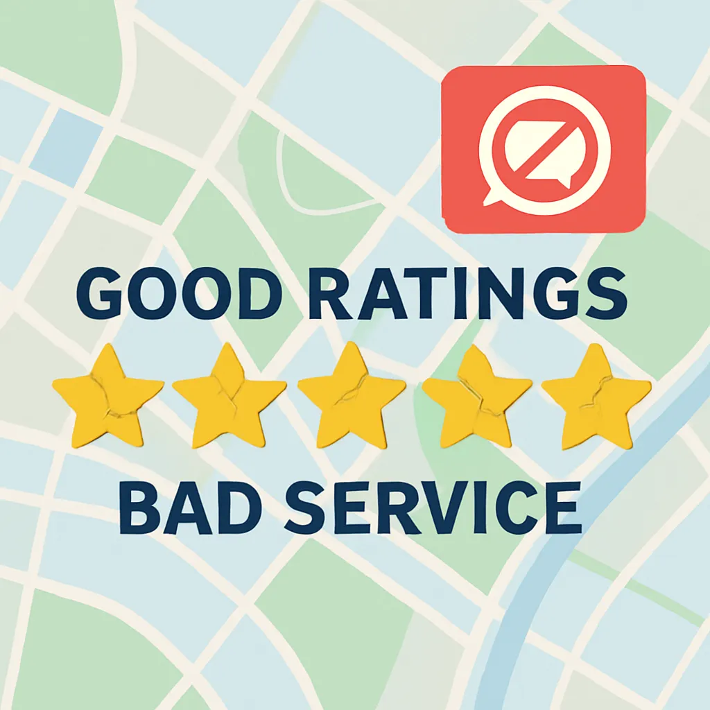 Google ratings and bad service in Germany